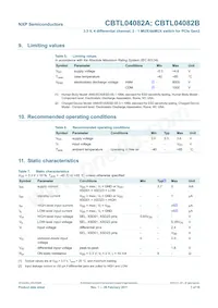 CBTL04082BBS Datasheet Page 7