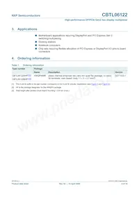 CBTL06122BHF Datasheet Pagina 4