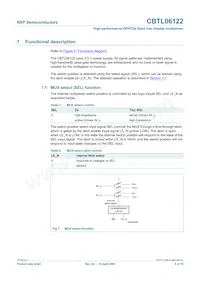 CBTL06122BHF Datasheet Pagina 9