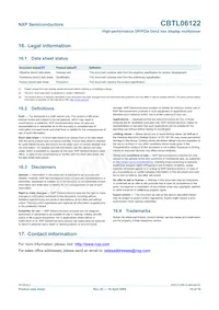 CBTL06122BHF Datasheet Pagina 18