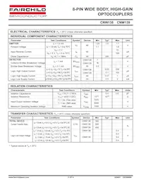 CNW139S數據表 頁面 2