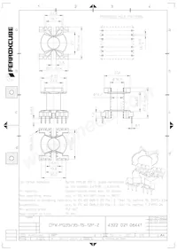 CPV-PQ35/35-1S-12P-Z Datenblatt Cover