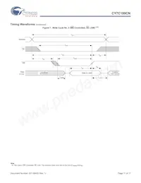 CY7C199CNL-15VXIT數據表 頁面 11