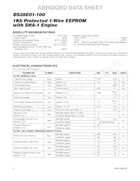 DS28E01G-100+T&R Datenblatt Seite 2