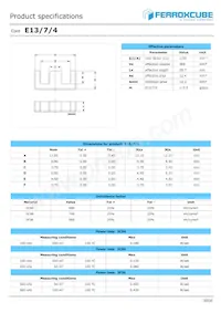 E13/7/4-3F36-G200 Datasheet Copertura