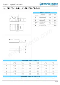 E22/6/16/R-4F1-A160-P Datasheet Copertura