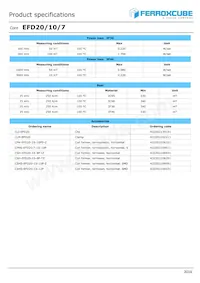 EFD20/10/7-3C95-A160 Datenblatt Seite 2