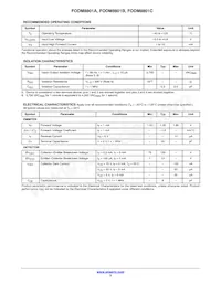 FODM8801BR2V Datasheet Pagina 3