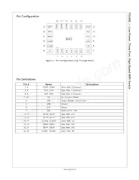 FSA642UMX Datasheet Pagina 2