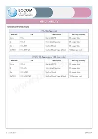 H11L1SM Datasheet Page 6