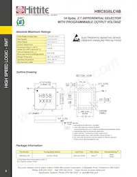 HMC858LC4BTR-R5 Datasheet Page 5