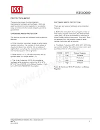 IS25LQ080-JNLE-TR Datasheet Page 9