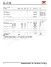 IS41LV16100C-50KLI-TR Datasheet Page 4