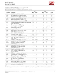 IS41LV16100C-50KLI-TR Datasheet Page 9