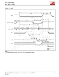 IS41LV16100C-50KLI-TR Datasheet Page 11