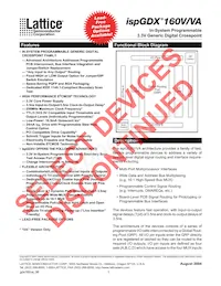 ISPGDX160VA-9B208I Datasheet Pagina 2