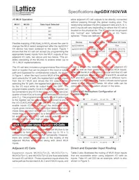 ISPGDX160VA-9B208I Datasheet Pagina 5