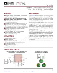 LTC4124EV#TRPBF Datenblatt Cover