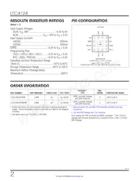 LTC4124EV#TRPBF Datasheet Pagina 2