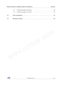 M93C66-RMB6TG Datasheet Page 3