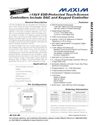 MAX1234EGI+ Datenblatt Cover