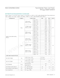 MAX12935BAWE+T Datasheet Page 4