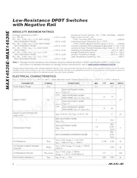 MAX14539EEVB+T Datasheet Pagina 2