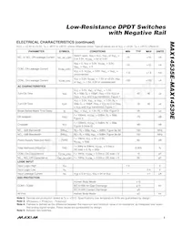 MAX14539EEVB+T Datasheet Pagina 3