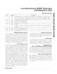 MAX14539EEVB+T Datasheet Pagina 7