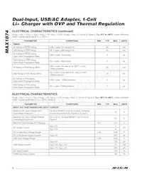 MAX1874ETE+T Datasheet Page 4