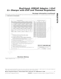 MAX1874ETE+T數據表 頁面 17