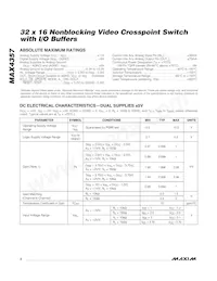 MAX4357ECD+ Datasheet Page 2