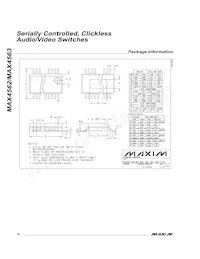 MAX4562EEE+TG05 Datasheet Pagina 14