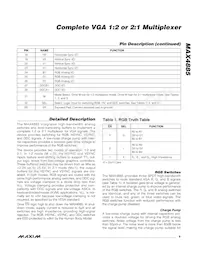 MAX4885ETJ+TG075 Datasheet Pagina 9