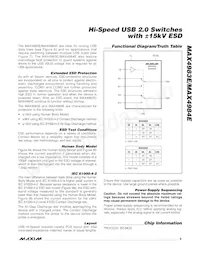 MAX4984EEVB+ Datenblatt Seite 9