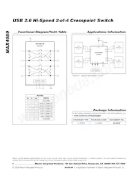 MAX4989ETD+T Datasheet Page 8