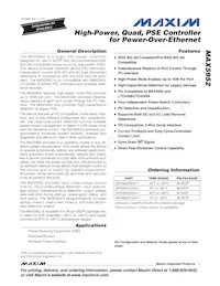 MAX5952AEAX+CK8 Datasheet Copertura