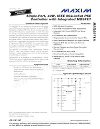 MAX5971AETI+T Datenblatt Cover