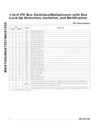 MAX7357EUG+T Datasheet Page 8