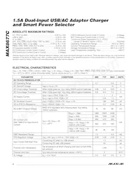 MAX8677CETG/V+T Datenblatt Seite 2