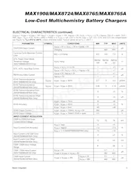 MAX8765AETI+T Datasheet Pagina 3