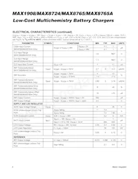 MAX8765AETI+T Datasheet Pagina 4