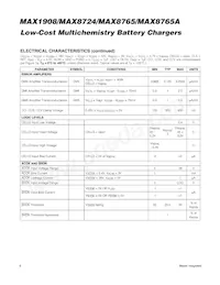 MAX8765AETI+T Datasheet Pagina 6