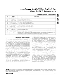 MAX9598CTL+T Datasheet Pagina 11