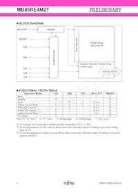 MB85RE4M2TFN-G-ASE1數據表 頁面 4