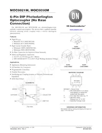 MOC8021SM Datenblatt Cover