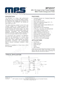 MP26057DQ-LF-P數據表 封面