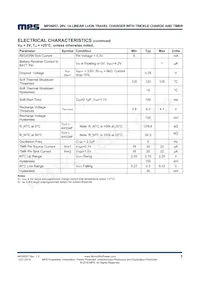 MP26057DQ-LF-P Datasheet Page 3