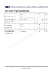 MP26101DR-LF-P Datasheet Page 4