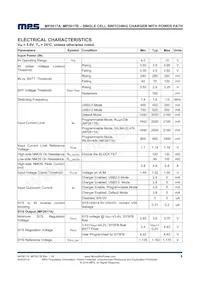 MP2617BGL-P Datasheet Pagina 6